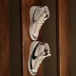 Nike high tops. Animal print. Men’s size 8. Like new. Worn once or twice.